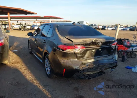 2021 Toyota Corolla Le из США, поврежденный, VIN 5YFEPMAE6MP159152